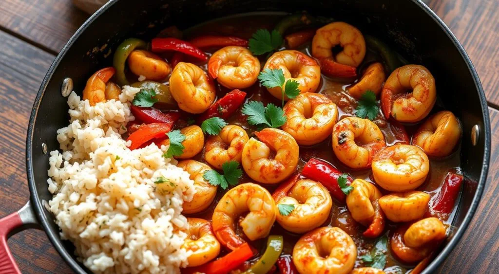 Cajun Chicken and Shrimp Skillet Cajun Chicken and Shrimp Skillet