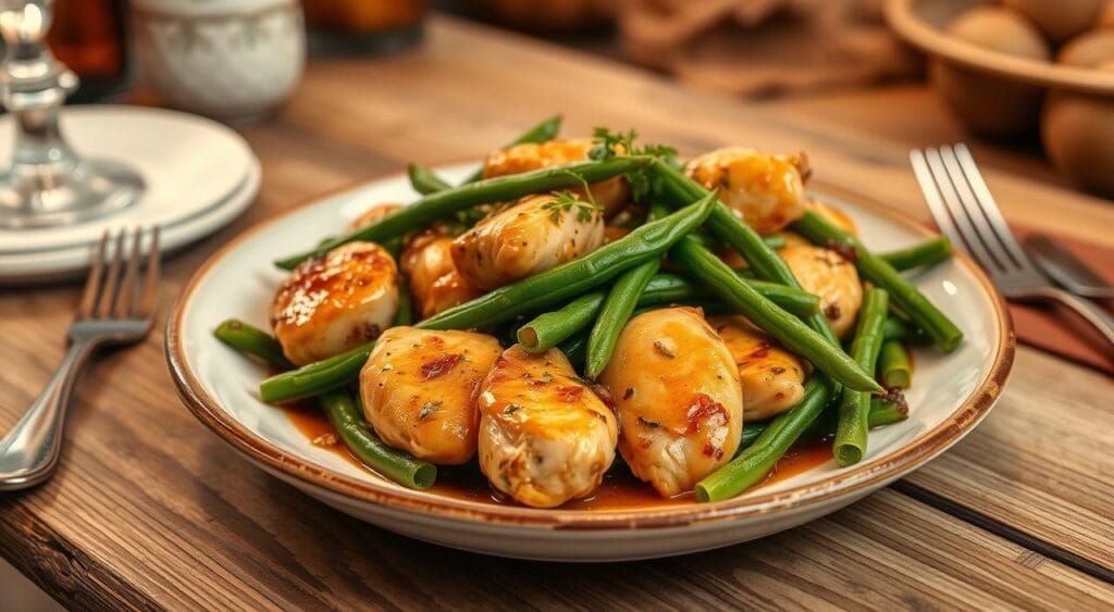 garlic green bean chicken garlic green bean chicken