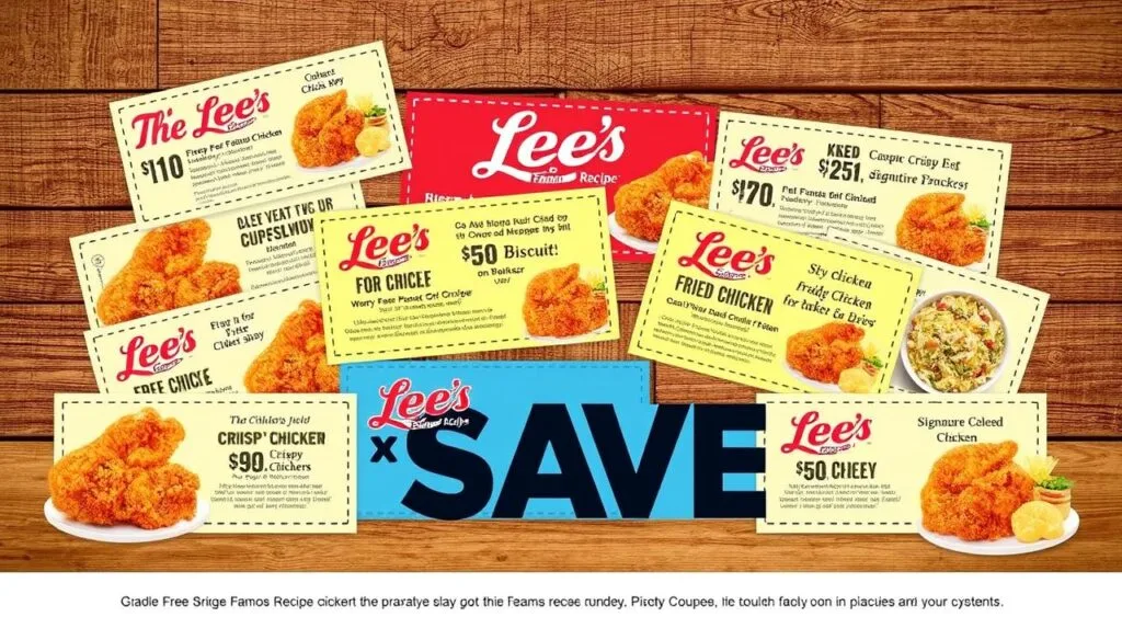 lee's famous recipe chicken coupons​