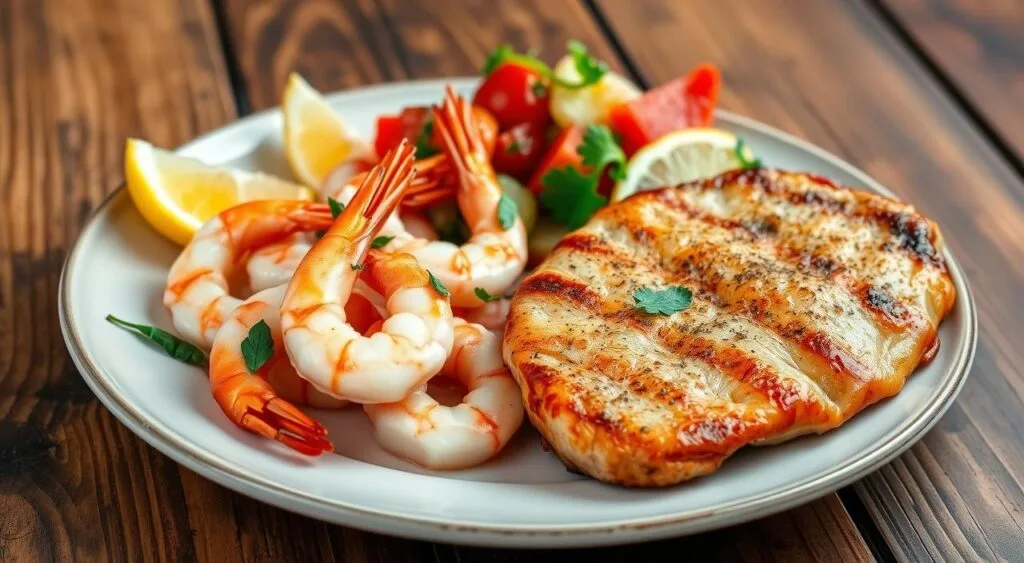 recipe for shrimp and chicken​