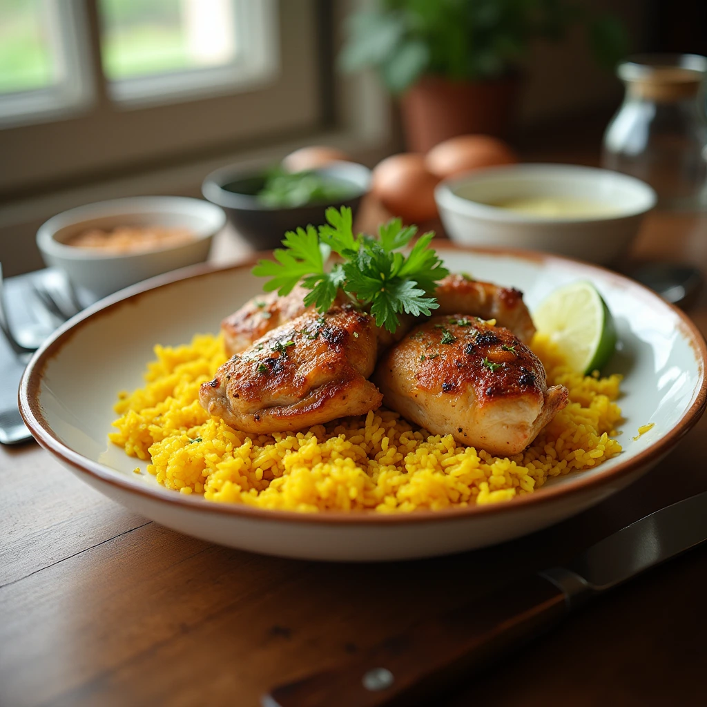 chicken and yellow rice recipe​