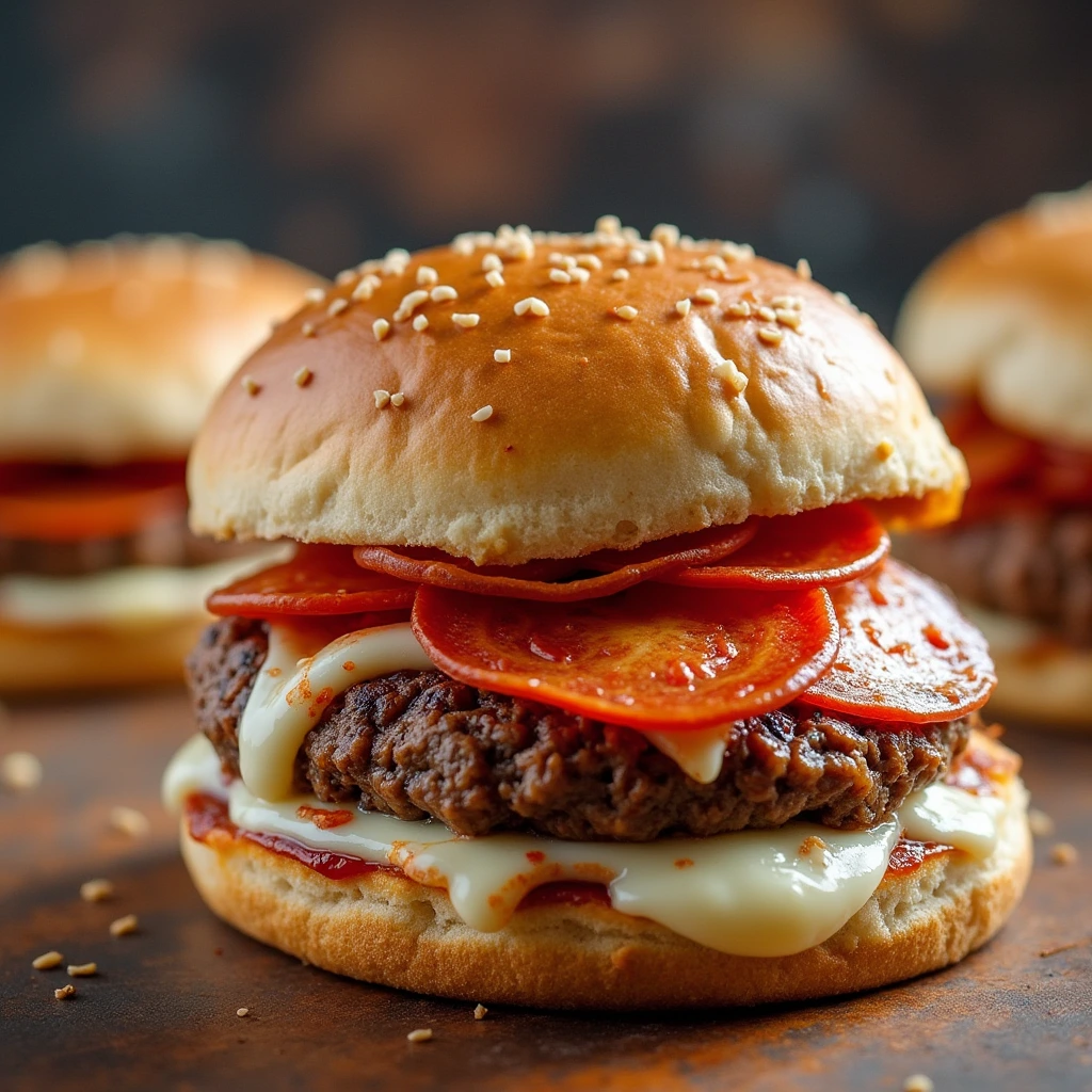pizza burger recipe​