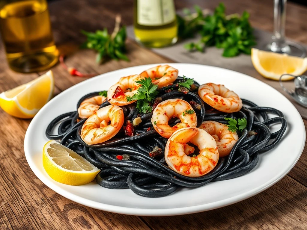 squid ink pasta recipe