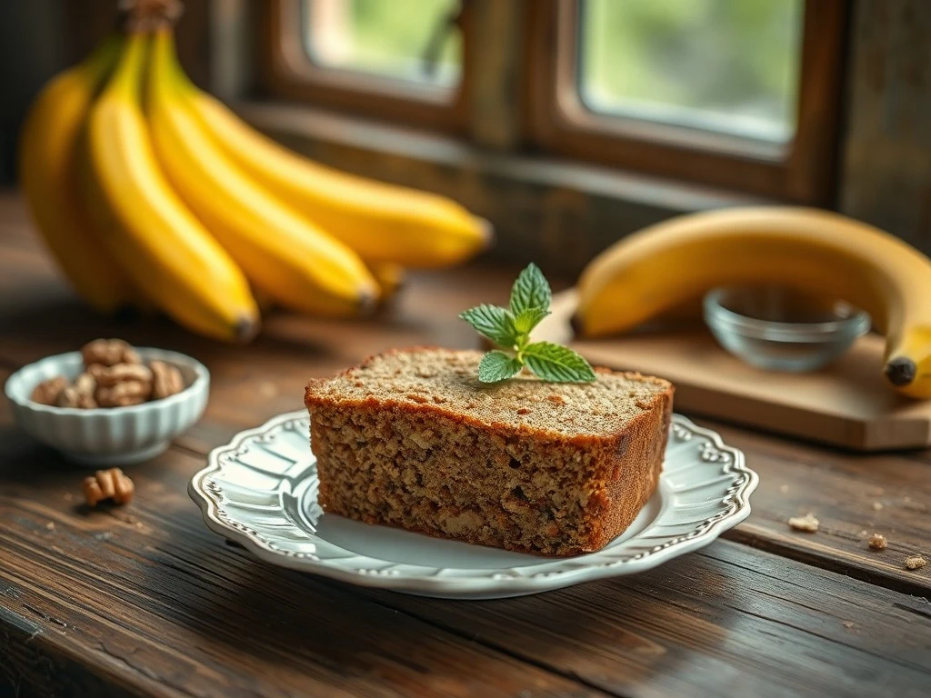 banana bread recipe no baking soda​