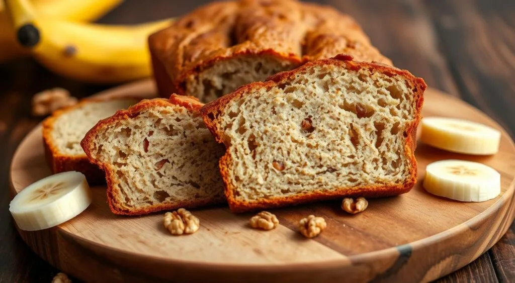 Banana bread slices Banana bread slices