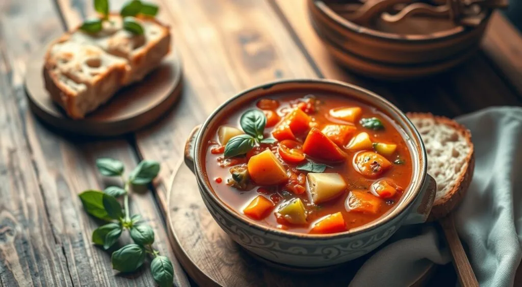 authentic italian minestrone soup recipe​