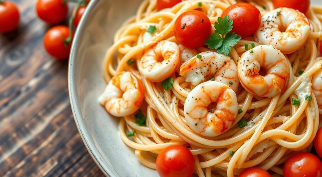 boursin shrimp pasta boursin shrimp pasta