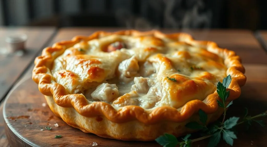chicken pot pie recipe with cream of chicken soup​