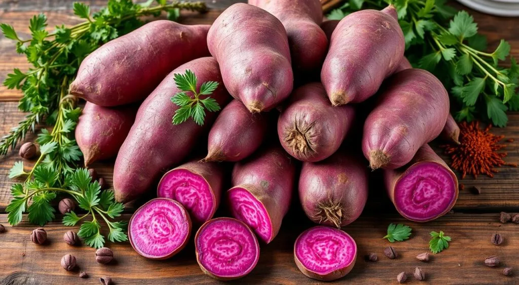 recipes for purple sweet potatoes​