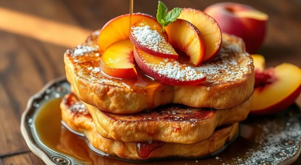 peach french toast peach french toast