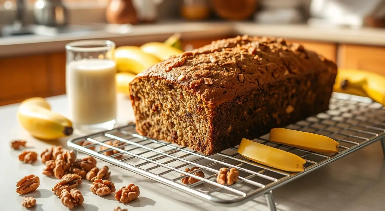 banana nut bread recipe with buttermilk​