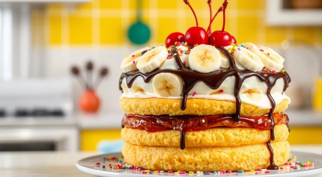 banana split cake recipe​